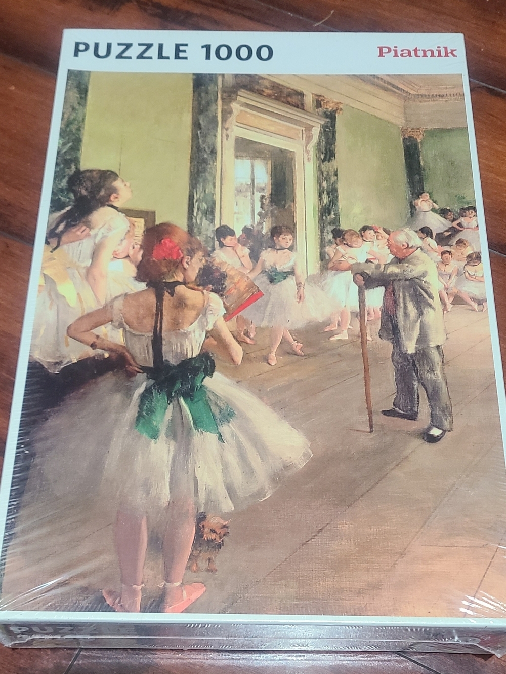 Piatnic Puzzle 1000 Pc The Dance Class Edgar Degas 26.7x18.8 NEW